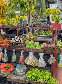Gem&uuml;se und Obstauswahl um Mercado Central in San Jos&eacute;